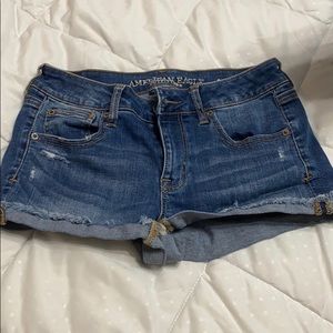 Super Cute AmericanEagleSuper Stretch Shorts Denim
